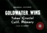 Image of Barry Goldwater 1964 presidential campaign California United States USA, 1964, second 1 stock footage video 65675071842