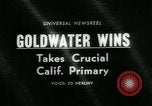 Image of Barry Goldwater 1964 presidential campaign California United States USA, 1964, second 3 stock footage video 65675071842