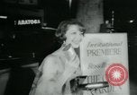 Image of movie premier Hollywood Los Angeles California USA, 1964, second 33 stock footage video 65675071843