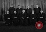 Image of supreme court justices United States USA, 1953, second 9 stock footage video 65675071882