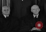 Image of supreme court justices United States USA, 1953, second 37 stock footage video 65675071882