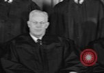 Image of supreme court justices United States USA, 1953, second 44 stock footage video 65675071882