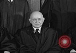 Image of supreme court justices United States USA, 1953, second 46 stock footage video 65675071882