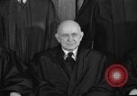 Image of supreme court justices United States USA, 1953, second 47 stock footage video 65675071882