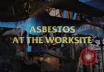 Image of asbestos United States USA, 1980, second 15 stock footage video 65675071889