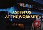 Image of asbestos United States USA, 1980, second 16 stock footage video 65675071889