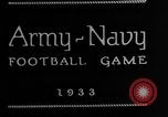 Image of Army-Navy football match Philadelphia Pennsylvania USA, 1933, second 3 stock footage video 65675071895