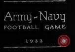 Image of Army-Navy football match Philadelphia Pennsylvania USA, 1933, second 4 stock footage video 65675071895