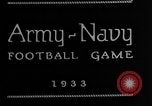 Image of Army-Navy football match Philadelphia Pennsylvania USA, 1933, second 8 stock footage video 65675071895