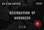 Standbild Bombe beschädigt Nürnberg Deutschland, 1945, aus Sekunde 1 historischem Filmmaterial Videoclip 65675071920
