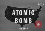 Standbild Dreifaltigkeit - die erste Atombombe in der Geschichte Alamogordo New Mexico USA, 1945, aus Sekunde 5 historischem Filmmaterial Videoclip 65675071922