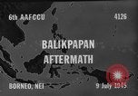Standbild Beschädigter Flugplatz von Balikapapan Balikpapan Borneo Indonesien, 1945, aus Sekunde 4 historischem Filmmaterial Videoclip 65675071923