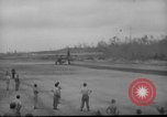 Standbild Beschädigter Flugplatz von Balikapapan Balikpapan Borneo Indonesien, 1945, aus Sekunde 40 historischem Filmmaterial Videoclip 65675071923