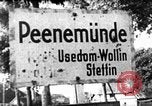 Standbild Deutsche V-2 Rakete geführt Peenemunde Deutschland, 1944, aus Sekunde 5 historischem Filmmaterial Videoclip 65675071937