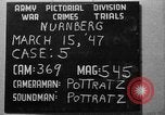 Immagine di I processi per crimini di guerra Nürnberg Germania, 1947, secondo 1 filmato di repertorio 65675071944