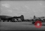 Image of Injured  U.S.prisoners of war removed from air evacuation planes Leyte Philippines, 1945, second 4 stock footage video 65675071949