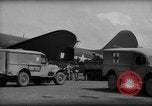 Image of Injured  U.S.prisoners of war removed from air evacuation planes Leyte Philippines, 1945, second 12 stock footage video 65675071949