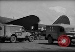 Image of Injured  U.S.prisoners of war removed from air evacuation planes Leyte Philippines, 1945, second 14 stock footage video 65675071949