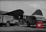 Image of Injured  U.S.prisoners of war removed from air evacuation planes Leyte Philippines, 1945, second 15 stock footage video 65675071949