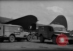 Image of Injured  U.S.prisoners of war removed from air evacuation planes Leyte Philippines, 1945, second 16 stock footage video 65675071949