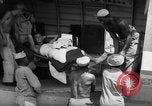 Image of Injured  U.S.prisoners of war removed from air evacuation planes Leyte Philippines, 1945, second 23 stock footage video 65675071949