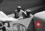 Image of Injured  U.S.prisoners of war removed from air evacuation planes Leyte Philippines, 1945, second 36 stock footage video 65675071949