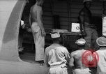 Image of Injured  U.S.prisoners of war removed from air evacuation planes Leyte Philippines, 1945, second 42 stock footage video 65675071949