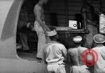 Image of Injured  U.S.prisoners of war removed from air evacuation planes Leyte Philippines, 1945, second 43 stock footage video 65675071949