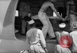 Image of Injured  U.S.prisoners of war removed from air evacuation planes Leyte Philippines, 1945, second 44 stock footage video 65675071949