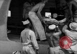 Image of Injured  U.S.prisoners of war removed from air evacuation planes Leyte Philippines, 1945, second 47 stock footage video 65675071949