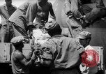Image of Injured  U.S.prisoners of war removed from air evacuation planes Leyte Philippines, 1945, second 59 stock footage video 65675071949