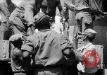 Image of Injured  U.S.prisoners of war removed from air evacuation planes Leyte Philippines, 1945, second 60 stock footage video 65675071949