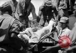Image of Injured  U.S.prisoners of war removed from air evacuation planes Leyte Philippines, 1945, second 62 stock footage video 65675071949
