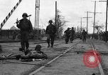 Image of General Mudge and troops of U.S. 1st Cavalry Division Manila Philippines, 1945, second 6 stock footage video 65675071953