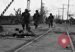 Image of General Mudge and troops of U.S. 1st Cavalry Division Manila Philippines, 1945, second 16 stock footage video 65675071953