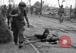 Image of General Mudge and troops of U.S. 1st Cavalry Division Manila Philippines, 1945, second 30 stock footage video 65675071953