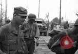 Image of General Mudge and troops of U.S. 1st Cavalry Division Manila Philippines, 1945, second 36 stock footage video 65675071953