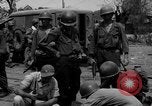 Image of General Mudge and troops of U.S. 1st Cavalry Division Manila Philippines, 1945, second 47 stock footage video 65675071953