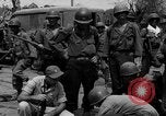 Image of General Mudge and troops of U.S. 1st Cavalry Division Manila Philippines, 1945, second 51 stock footage video 65675071953