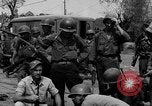 Image of General Mudge and troops of U.S. 1st Cavalry Division Manila Philippines, 1945, second 57 stock footage video 65675071953