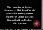 Image of Douglas World Cruisers aviators are feted United States USA, 1924, second 4 stock footage video 65675071968