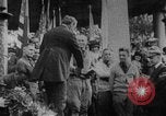 Image of Douglas World Cruisers aviators are feted United States USA, 1924, second 30 stock footage video 65675071968