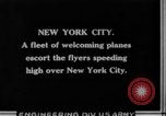 Image of Douglas World Cruisers aviators are feted United States USA, 1924, second 56 stock footage video 65675071968