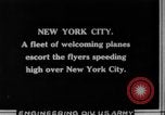 Image of Douglas World Cruisers aviators are feted United States USA, 1924, second 59 stock footage video 65675071968