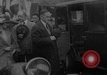 Image of President Coolidge and Secretary of War, Weeks, greet fliers Washington DC USA, 1924, second 27 stock footage video 65675071969