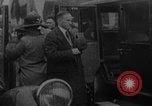 Image of President Coolidge and Secretary of War, Weeks, greet fliers Washington DC USA, 1924, second 28 stock footage video 65675071969