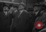 Image of President Coolidge and Secretary of War, Weeks, greet fliers Washington DC USA, 1924, second 32 stock footage video 65675071969