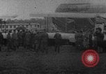 Image of President Coolidge and Secretary of War, Weeks, greet fliers Washington DC USA, 1924, second 62 stock footage video 65675071969