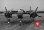 Image of Black Widow P-61 aircraft Hawthorne California USA, 1944, second 8 stock footage video 65675071975