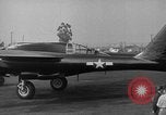 Image of Black Widow P-61 aircraft Hawthorne California USA, 1944, second 12 stock footage video 65675071975